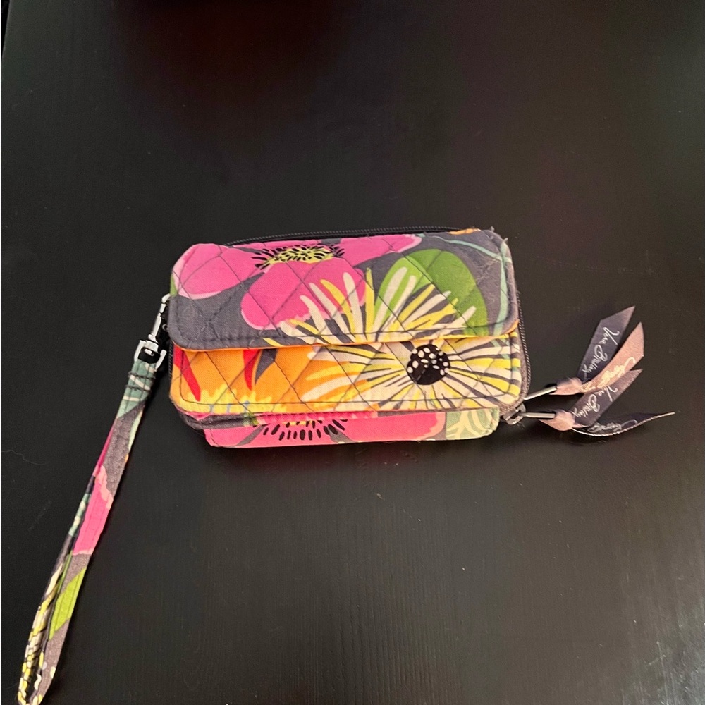 Vera Bradley Floral Wristlet